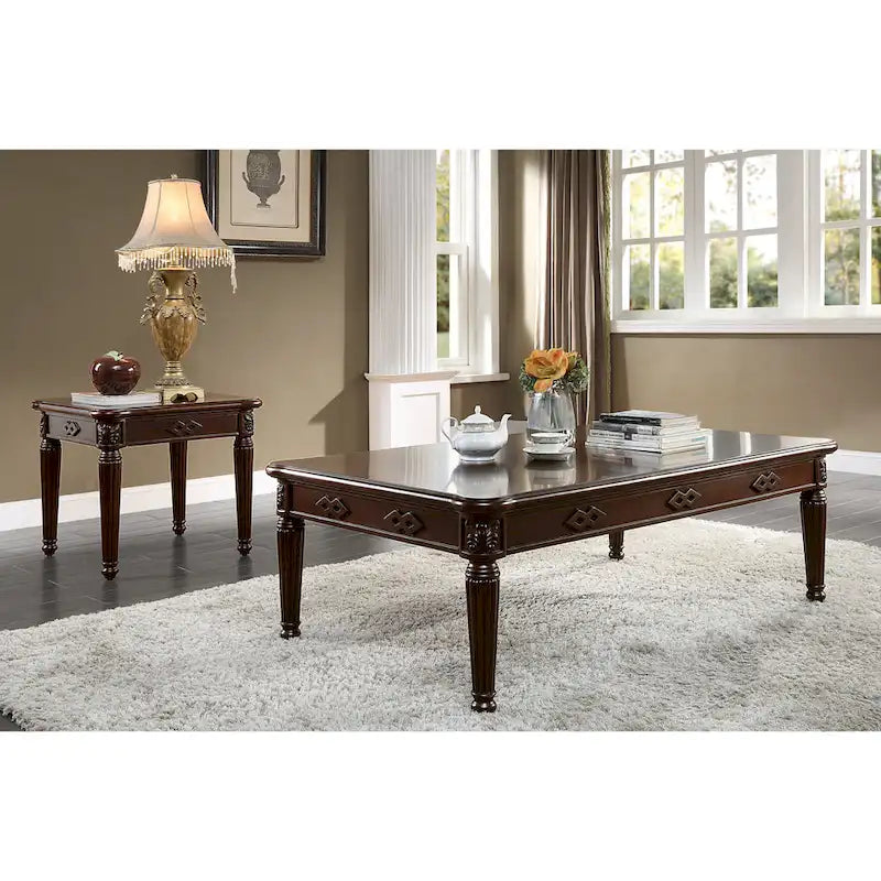 Coffee Table with Turned Legs