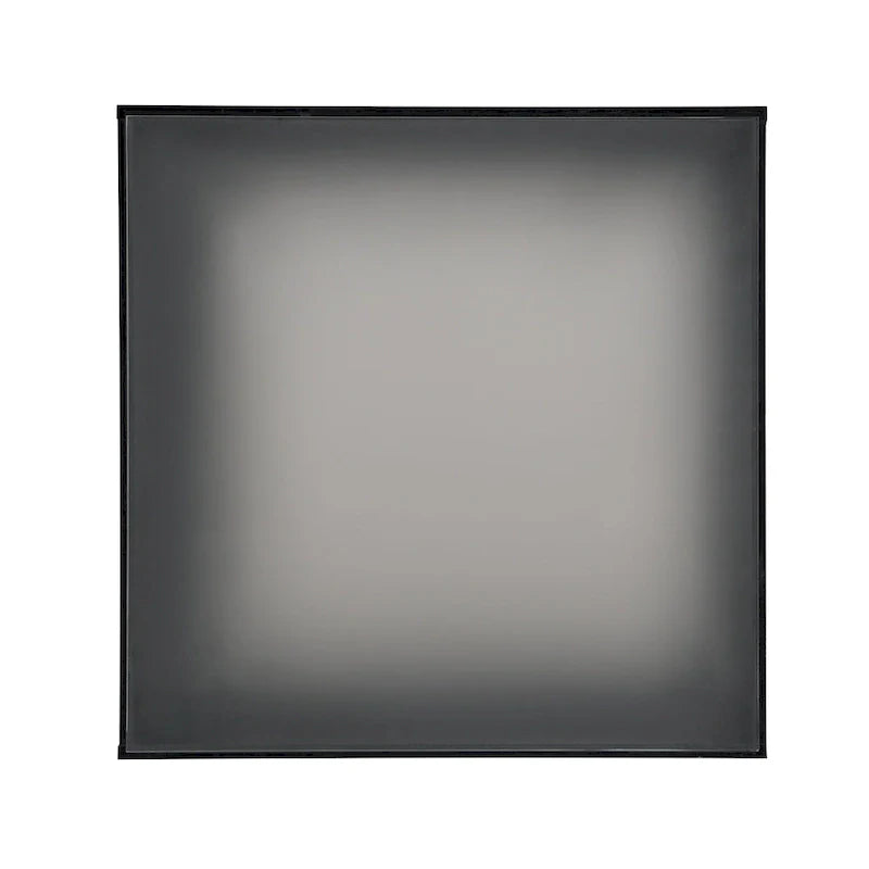 LED Coffee Table with Frosted Tempered Glass Top