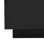LED Coffee Table with Frosted Tempered Glass Top