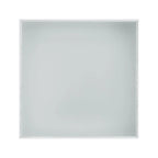 LED Coffee Table with Frosted Tempered Glass Top