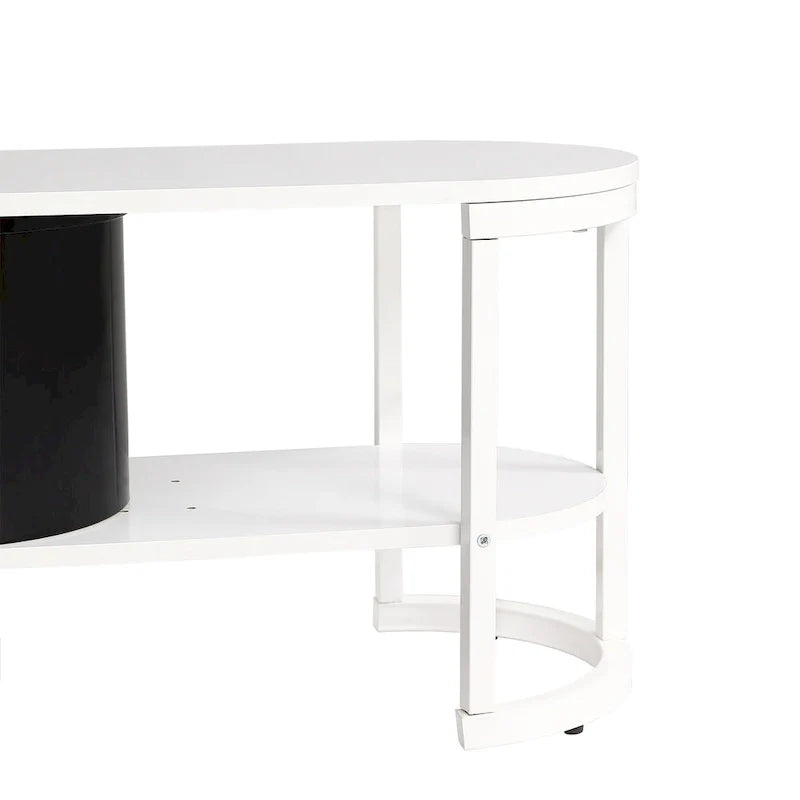 Extendable TV Stand with 3 Drawers and Metal Adjustable Legs (Fits TVs up to 75 Inches)
