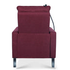 Adjustable Recliner Sofa with Cup Holder and Storage Pocket