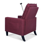 Adjustable Recliner Sofa with Cup Holder and Storage Pocket