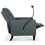 Adjustable Recliner Sofa with Cup Holder and Storage Pocket