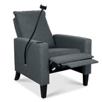 Adjustable Recliner Sofa with Cup Holder and Storage Pocket