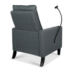 Adjustable Recliner Sofa with Cup Holder and Storage Pocket
