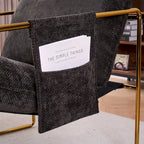Accent Arm Chair with Metal Frame (Set of 2)
