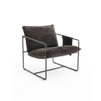 Accent Arm Chair with Metal Frame (Set of 2)