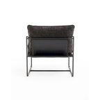 Accent Arm Chair with Metal Frame (Set of 2)