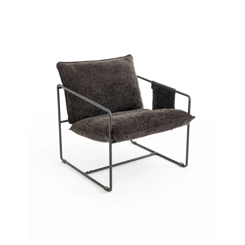 Accent Arm Chair with Metal Frame (Set of 2)
