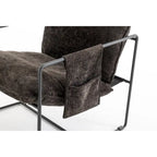 Accent Arm Chair with Metal Frame (Set of 2)