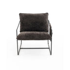 Accent Arm Chair with Metal Frame (Set of 2)