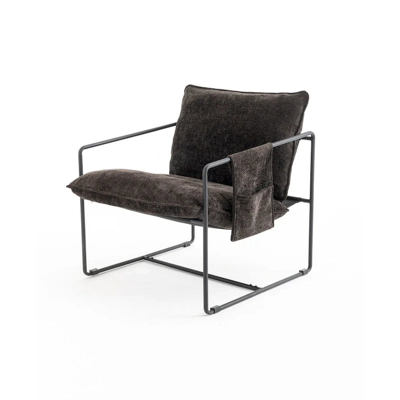 Accent Arm Chair with Metal Frame (Set of 2)