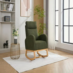 Fabric Upholstered Rocking Chair