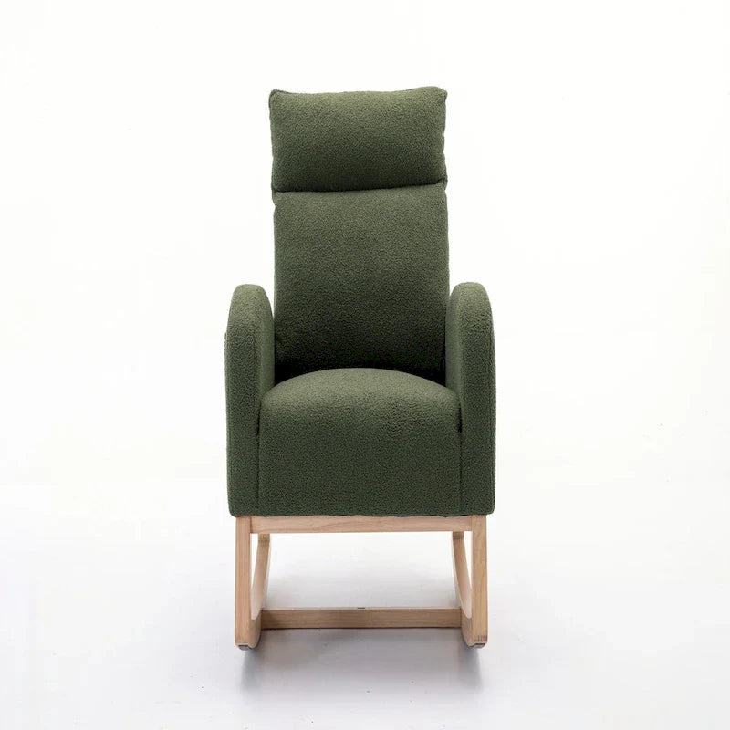 Fabric Upholstered Rocking Chair