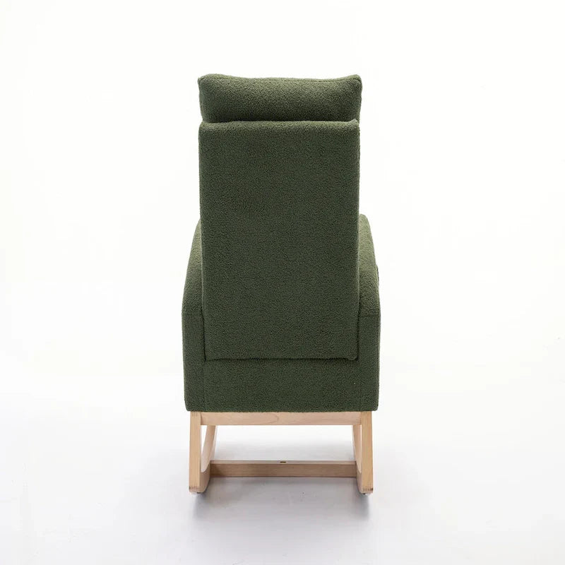Fabric Upholstered Rocking Chair