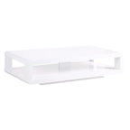 48 Modern Euro White High Gloss Coffee Table