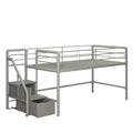 Junior Twin Loft Bed with Storage Steps