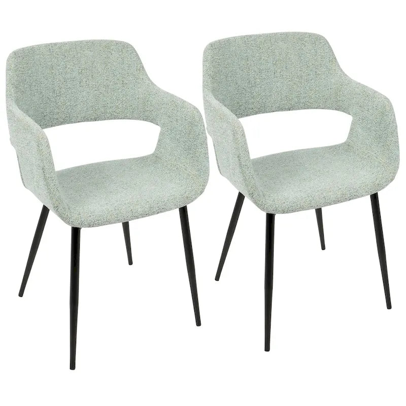 Mid-Century Modern Dining Chair, Set of 2