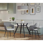 Mid-Century Modern Dining Chair, Set of 2