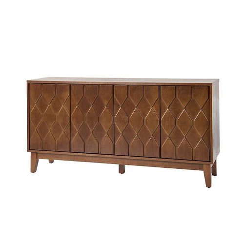 60 Mid-Century Modern Sideboard with Adjustable Shelves