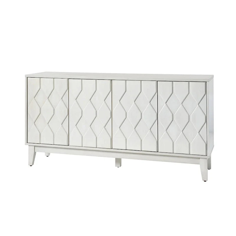 60 Mid-Century Modern Sideboard with Adjustable Shelves