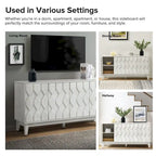 60 Mid-Century Modern Sideboard with Adjustable Shelves