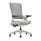 Ergonomic Height Adjustable Office Desk Chair – Grey Fabric