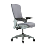 Ergonomic Height Adjustable Office Desk Chair – Grey Fabric