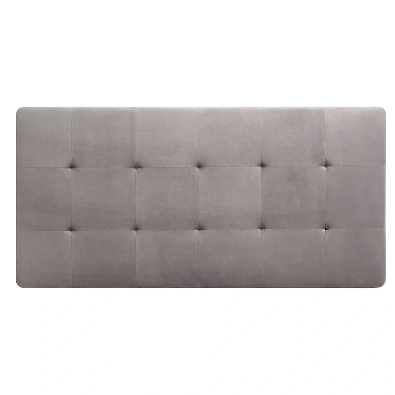 Oversized Velvet Ottoman