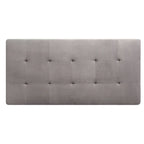 Oversized Velvet Ottoman