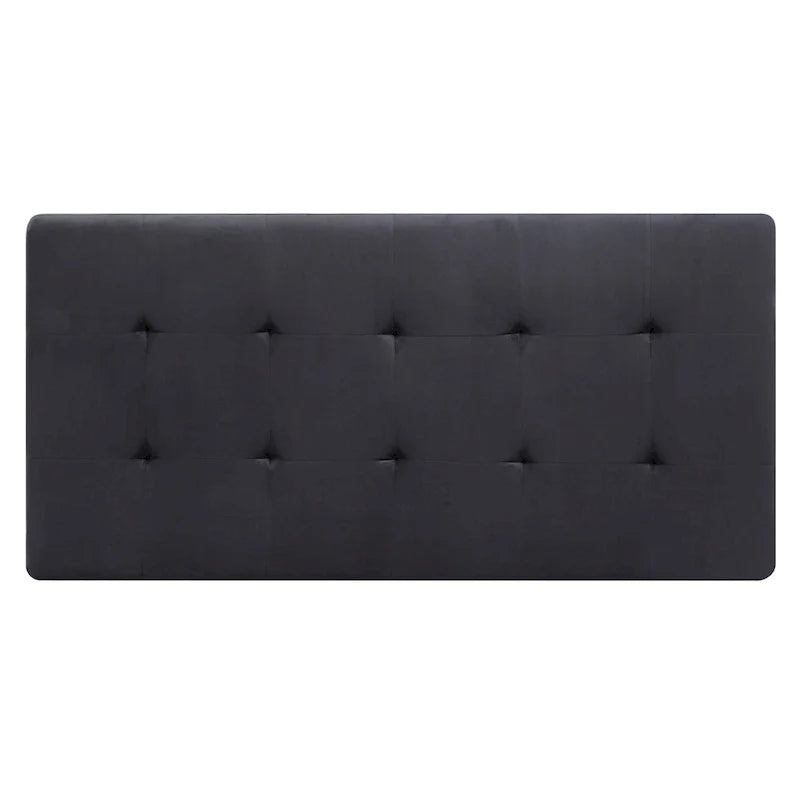 Oversized Velvet Ottoman
