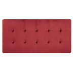Oversized Velvet Ottoman