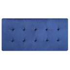Oversized Velvet Ottoman