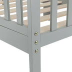 Wooden Toddler Bed with Guardrails