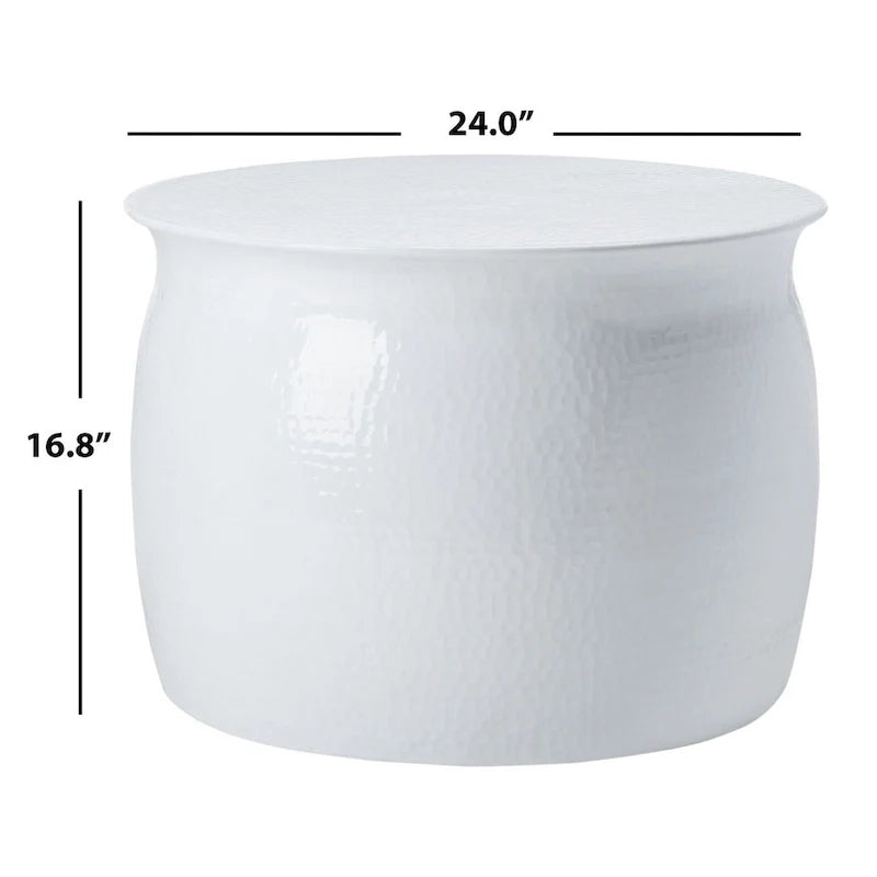 Metal Table Stool - 24W x 24D x 17H