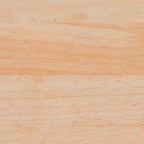 Carved Honeycomb Platform Bed – Natural Wood