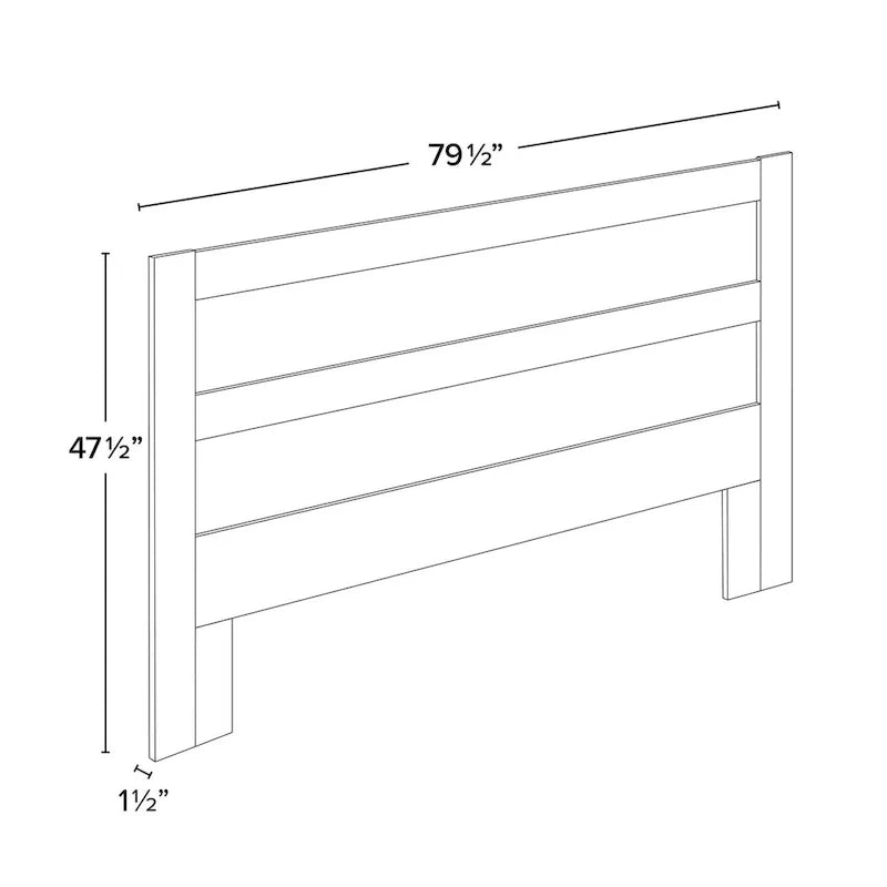 Farmhouse Panel Headboard