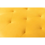 Barrel Accent Chair with Foam Padding and Velvet Upholstery