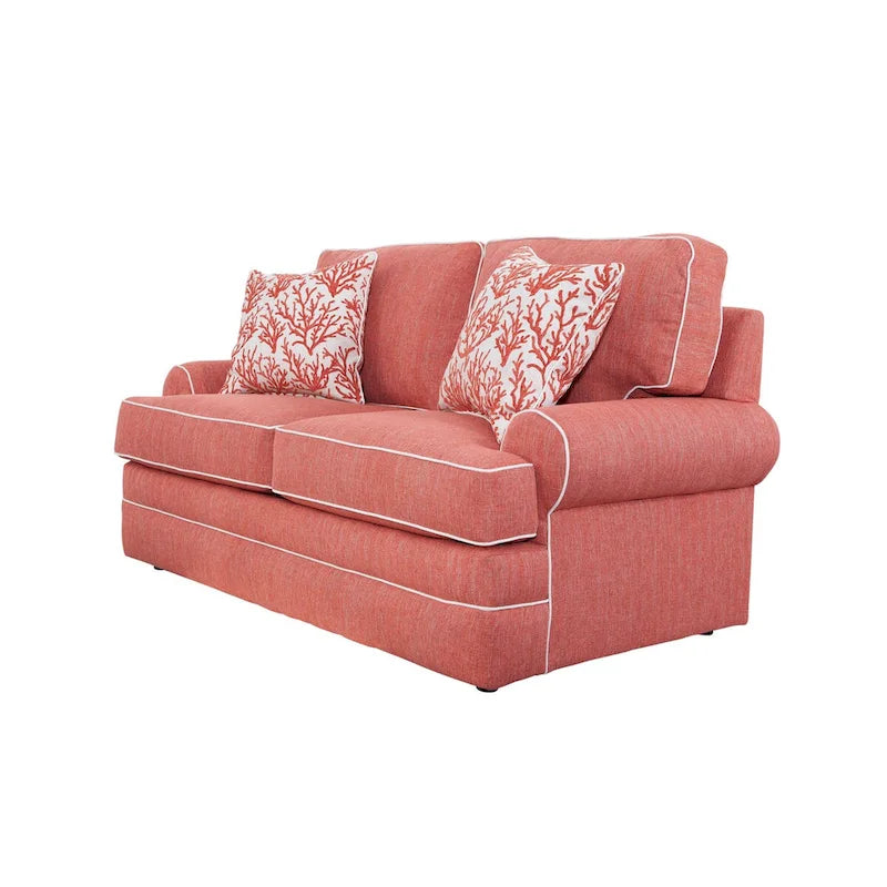 Coral Round Arm Sofa